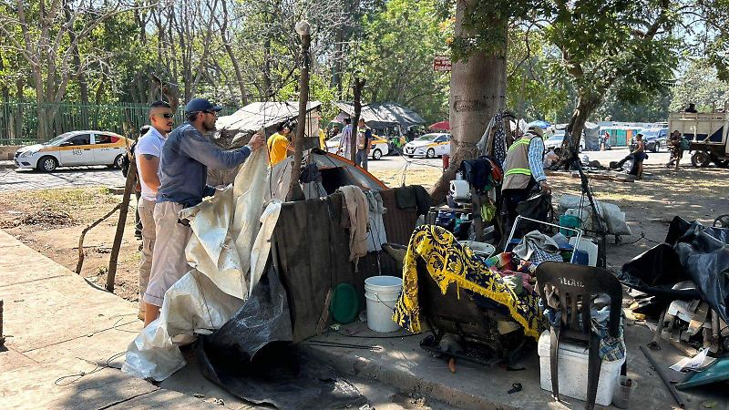 pertenencias de migrantes